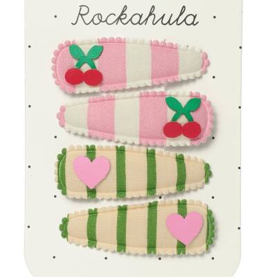 Rockahula: Haarspangen Cherry Kiss 4 Stück