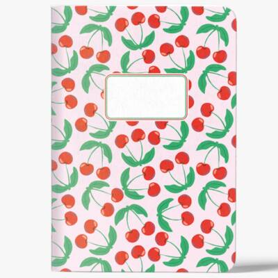 Notizheft A5 64Seiten kariert Cherries Cedon