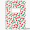 Notizheft A5 64Seiten kariert Cherries Cedon