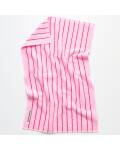 Bongusta: Handtuch 50x80cm rosa-rot gestreift