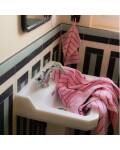 Bongusta: Handtuch 50x80cm rosa-rot gestreift