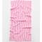 Bongusta: Badetuch 70x140cm Naram rosa-rot gestreift