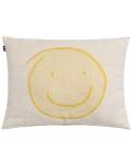 Smiley Kissen 30x40cm gelb David Fussenegger
