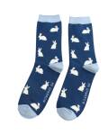 Herren Socken Rabbits navy Mr Sparrow