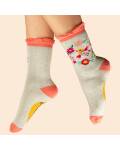 Powder: Bambus Socken Damen Vogel Floral