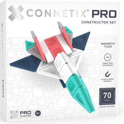 Connetix Pro: Magnetbausteine Constructor 70Teile