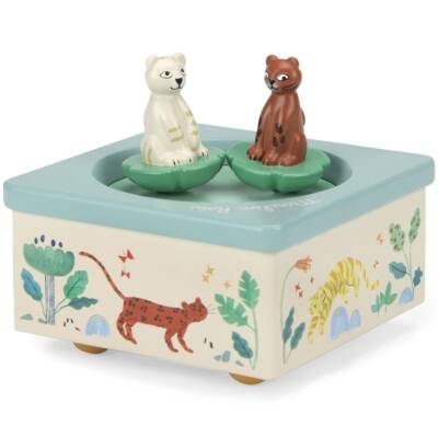 Moulin Roty: Spieluhr Mawa Tiger & Leopard