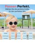 Mausito: Sonnenbrille Kinder Hippie L 2-5J. hellblau