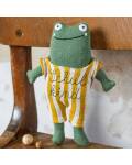 Kuscheltier zur Einschulung Frosch Anzug gelb Ava&Yves
