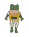 Kuscheltier zur Einschulung Frosch Anzug blau Ava&Yves