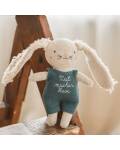 Kuscheltier Mutmacher-Hase blau Ava&Yves