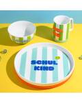 Schulkind Porzellan-Set 3teilig türkis grün...