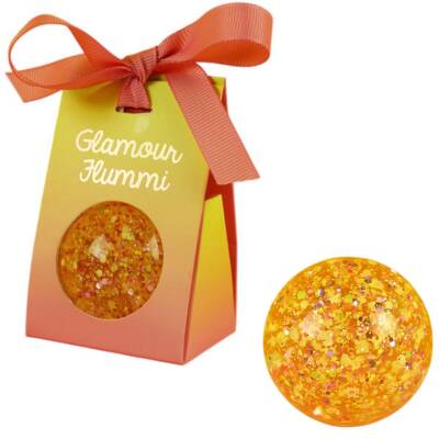 Flummi Glamour Konfetti rosegold-gelb Ø 49mm Ava&Yves