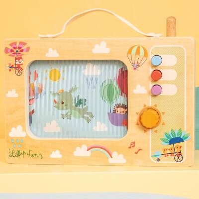 Lilliputiens: Animierte Spieluhr Joe-Fly me to the moon