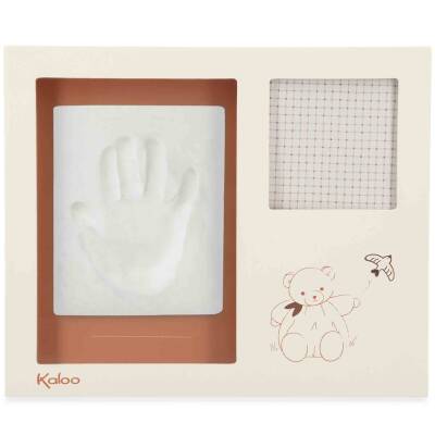 Erinnerungsrahmen mit Tonabdruck und Foto Kaloo