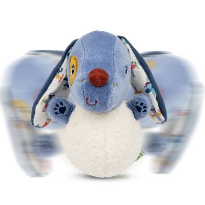 Stehauf-Tier Plüschhund Jules Lilliputiens ab 3 Monate