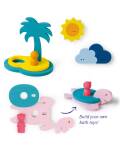 Badespielzeug Puzzle Friends Schatzinsel ab 10M Quut