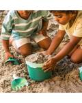 Sandspielzeug Raki Schaufel-Rechen-Set grün Quut