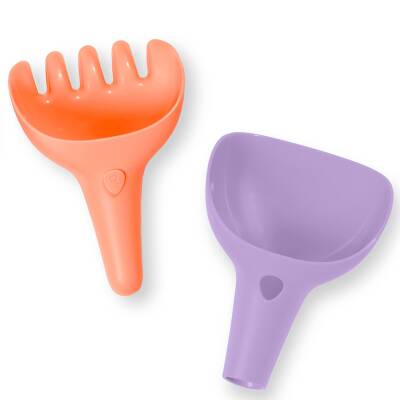 Sandspielzeug Raki Schaufel-Rechen-Set lavendel Quut