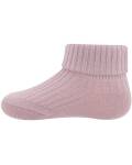 Babysocken rosa mit Umschlag Ewers