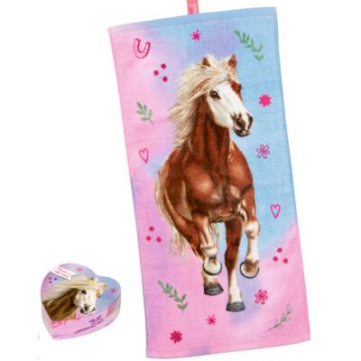 Zauberhandtuch Pferdefreunde Spiegelburg
