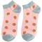 Miss Sparrow: Sneaker Socken Bambus Erdbeeren rosa