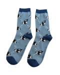Herren Socken Bambus Orca denim Mr Sparrow