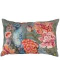 Besticktes Kissen Pfau von Imbarro 40x60cm Plume
