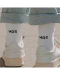 Eulenschnitt: Weiße Socken MRS