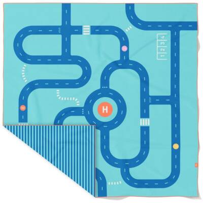 Mikrofaser Badetuch Road 180x180cm Quut