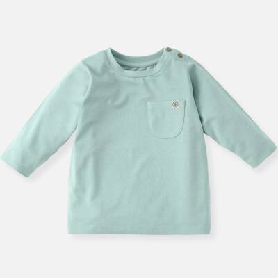 Cloby: UV Longsleeve Baby UVP50+ Sea Blue 6-12 Mon. 80