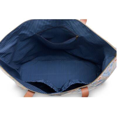 Pip Studio: Tasche Shopper Tilda Ornamento Blau