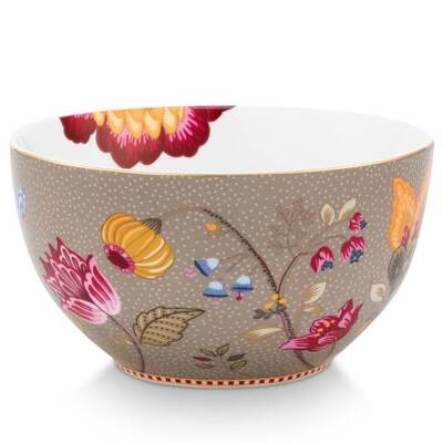 Pip Studio: Schale 15cm Blooming Tales Fantasy Khaki
