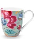 Pip Studio: Tasse XL 450ml Blooming Tales Fantasy Blue