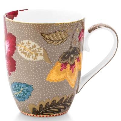 Pip Studio: Tasse L 350ml Blooming Tales Fantasy Khaki