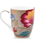 Pip Studio: Tasse L 350ml Blooming Tales Fantasy Khaki