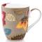 Pip Studio: Tasse L 350ml Blooming Tales Fantasy Khaki
