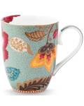 Pip Studio: Tasse L 350ml Blooming Tales Fantasy Blue