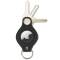 AirTag Keyholder Leder Carbon Black Lusso Garzini