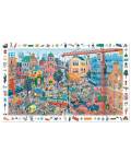 Djeco: Puzzle ab 6 Jahre 200Teile Wimmelbild Stadt