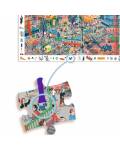 Djeco: Puzzle ab 6 Jahre 200Teile Wimmelbild Stadt