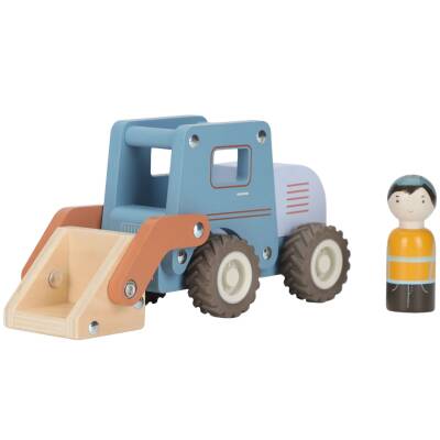 Bagger Holzspielzeug Little Dutch