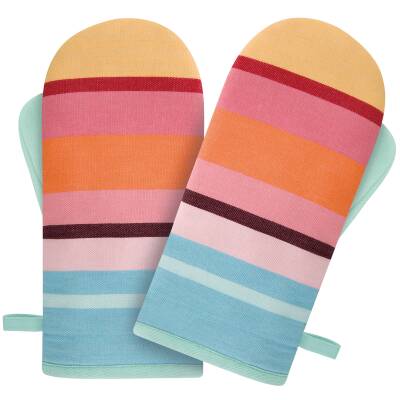 Ofenhandschuhe Nr.4 gestreift 2erSet Remember