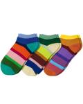Sneakersocken Damen Nr.1 gestreift 3erSet Remember