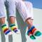 Sneakersocken Damen Nr.1 gestreift 3erSet Remember