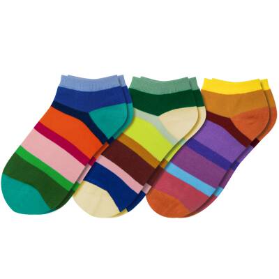Sneakersocken Herren BOX11 Gr.41-46 3erSet Remember