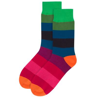 Damen Socken Mod.01 gestreift Gr.36-41 Remember
