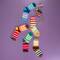 Damen Socken Mod.70 gestreift Gr.36-41 Remember