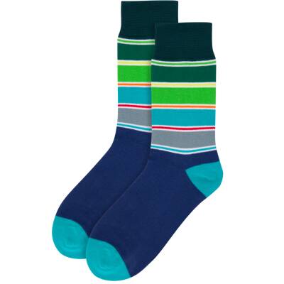 Herren Socken Mod.29 gestreift Gr.41-46 Remember