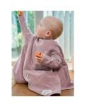 Little Casimir: Lätzchen Boo Lilac Love Bio-Baumwolle